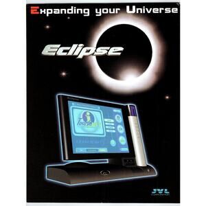 JVL Eclipse Arcade Game Flyer 2000s Touchscreen Countertop Promo